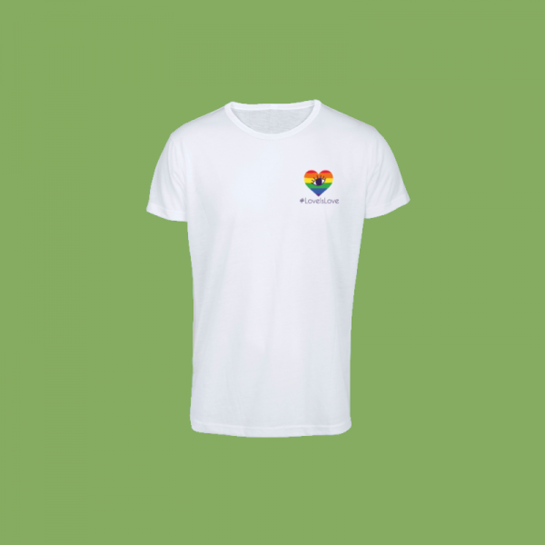 Camiseta "Love is love"