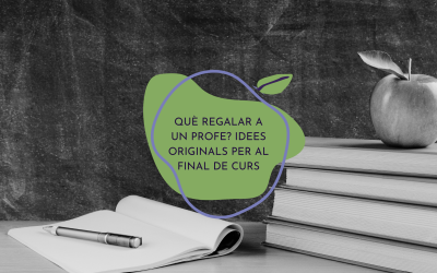 Què regalar a un profe? Idees originals per al final de curs