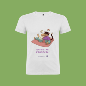 Camiseta "Amor sense fronteres"
