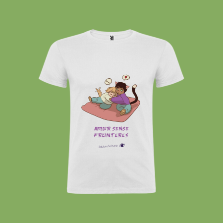 Camiseta "Amor sense fronteres"