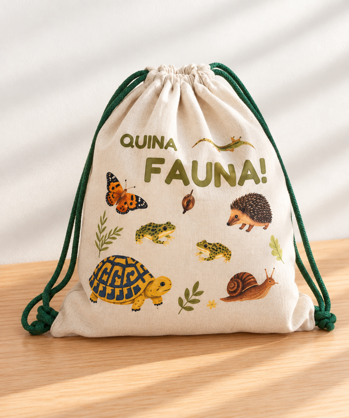Bossa de tela Quina Fauna