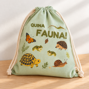 Bossa de tela Quina Fauna
