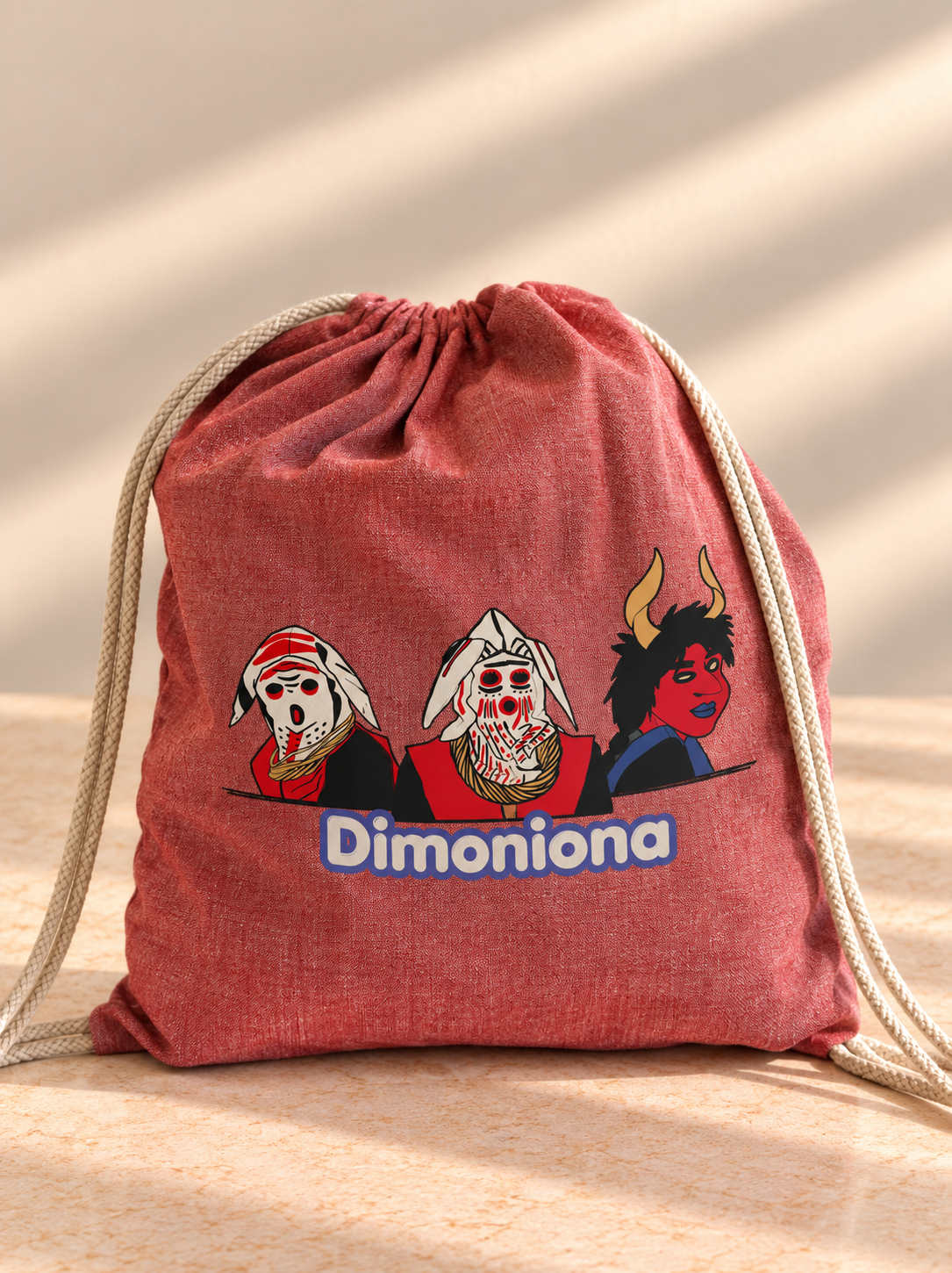 Bossa de tela dimònies "Dimoniona"