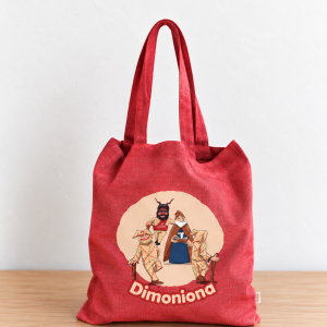 Bossa de tela dimons "Dimoniona"