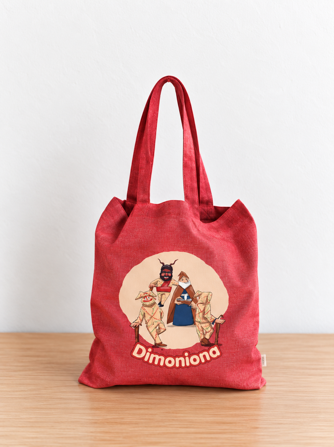 Bossa de tela dimons "Dimoniona"