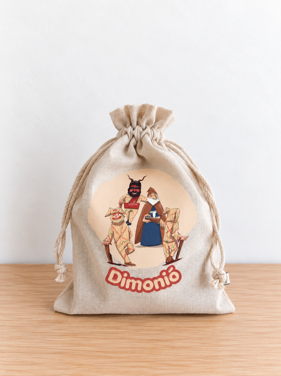 Bosseta de tela dimonis "Dimonió"